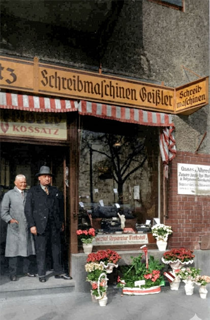 Bürotechnik Dresden Schreibmaschinen Geschichte Historie